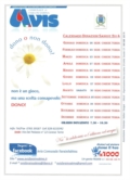 Calendario donazioni sangue anno 2014